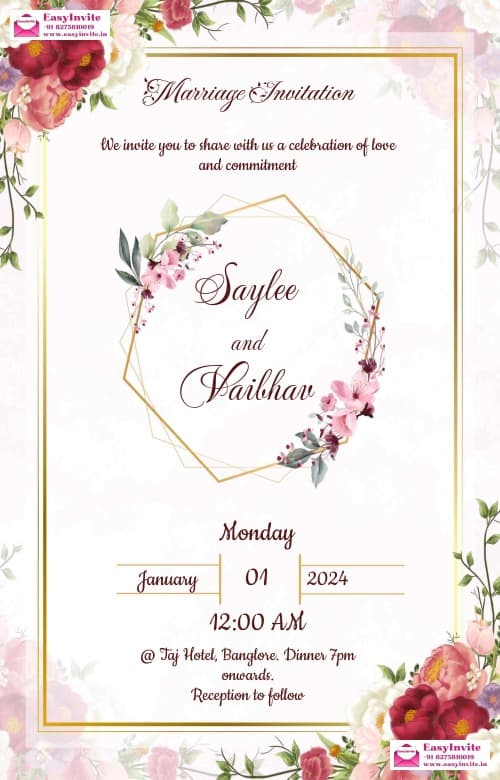 Personalize Your Wedding Invitations with EasyInvite - EasyInvite